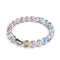 Purple Succulent | .925 Sterling Silver | Firefly Glass Bracelet